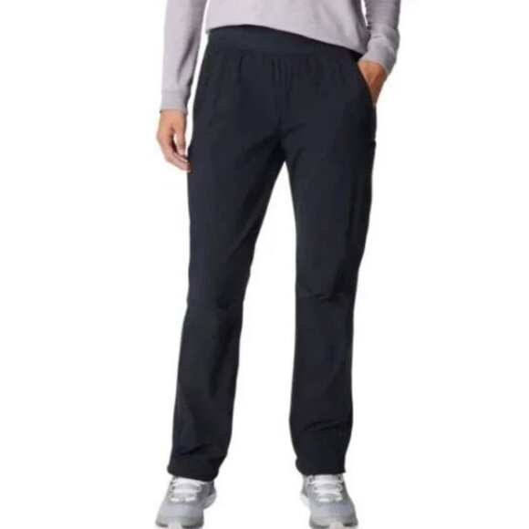 Columbia Women's Trail Straight Leg Active Fit Pants (Black, Small) - Picture 1 of 3